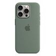 APPLE iPhone 15 Pro Silikon Case mit MagSafe, Zypresse (MT1J3ZM/A)