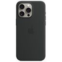 APPLE iPhone 15 Pro Max Silicone Case with MagSafe, Black (MT1M3ZM/A)