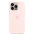 APPLE iPhone 15 Pro Max Silicone Case with MagSafe, Light Pink (MT1U3ZM/A)