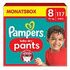 PAMPERS Baby-Dry Pants, Size 8 (19+ kg), Pack of 117