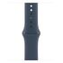 APPLE Sport Band 41mm, Storm Blue, M/L [Late 2023] (MT2W3ZM/A)