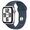 APPLE Watch SE (2nd Generation) GPS, 40mm Aluminium Case, Silver with Sport Band S/M, Storm Blue (MRE13QF/A)