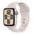 APPLE Watch SE (2nd Generation) GPS + Cellular, 40mm Aluminium Case, Starlight with Sport Band S/M, Starlight (MXGJ3QF/A)