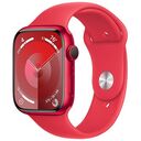 APPLE Watch Series 9 GPS + Cellular, 45mm Aluminium Case, (PRODUCT)RED with Sport Band, Red S/M (MRYE3QF/A)