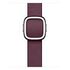 APPLE Modernes Lederarmband 41mm, Mulberry, Small [Late 2023] (MUH73ZM/A)