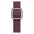 APPLE Modernes Lederarmband 41mm, Mulberry, Medium [Late 2023] (MUH83ZM/A)