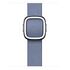 APPLE Modernes Lederarmband 41mm, Lavendelblau, Small [Late 2023] (MUHA3ZM/A)