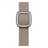 APPLE Modernes Lederarmband 41mm, Mandel, Small [Late 2023] (MUHE3ZM/A)