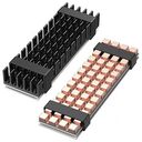 GRAUGEAR Cooling Kit for M.2 2280 SSD, Black/Copper (G-M2HS02)