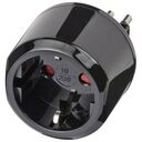 BRENNENSTUHL Travel Adapter Italian Socket / Euro Plug (1508470)