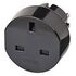 BRENNENSTUHL Travel Adapter Euro Socket / England Plug (1508530)