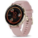 GARMIN Venu 3S, 41mm, Dust Rose/Soft Gold, Silicone Band (010-02785-03)