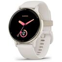 GARMIN vivoactive 5, 42mm, Elfenbein/Cremegold (010-02862-11)