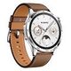 HUAWEI Watch GT 4, 46mm, Braun / Leder (55020BGW)