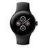 GOOGLE Pixel Watch 2 LTE, 41mm Aluminiumgehäuse, Matte Black mit Sportarmband Obsidian