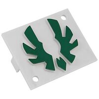 BITFENIX Logo for Shinobi, White / Green (BFC-SNB-150-GLOG-SP)