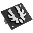 BITFENIX Logo für Shinobi, Schwarz / Silber (BFC-SNB-150-SLOG-SP)