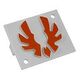 BITFENIX Logo for Shinobi, White / Orange (BFC-SNB-150-OLOG-SP)