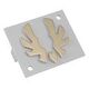 BITFENIX Logo for Shinobi, White / Gold (BFC-SNB-150-AULOG-SP)