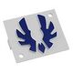 BITFENIX Logo for Shinobi, White / Deep Blue (BFC-SNB-150-DBLOG-SP)