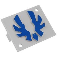 BITFENIX Logo for Shinobi, White / Blue (BFC-SNB-150-BLOG-SP)