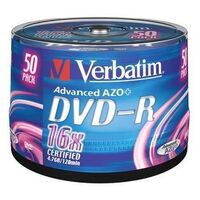 VERBATIM DVD-R 4.7GB (120min), 100 pieces