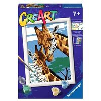 Malen nach Zahlen CreArt: Cute Giraffes (Ravensburger)