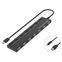 CONCEPTRONIC HUBBIES08B 7-Port USB 2.0 Hub with Power Jack (110516507101)
