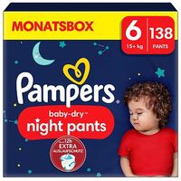 PAMPERS Baby-Dry Night Pants, Grösse 5 (12-17 kg), 138 Stück
