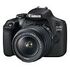 CANON EOS 2000D Kit, EF-S 18-55mm III + EF 75-300mm III, Black (2728C051)