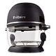 FRITAIRE Selbstreinigende Glasschüssel-Heissluft-Fritteuse, Midnight Black