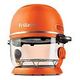FRITAIRE Selbstreinigende Glasschüssel-Heissluft-Fritteuse, Orange