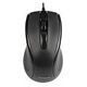 TARGUS Full-Size Optical Antimicrobial Wired Mouse, Black (AMU81AMGL)