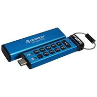 KINGSTON IronKey Keypad 200C, 512GB, Blue (IKKP200C/512GB)