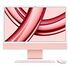 APPLE iMac 24" (Late 2023), Apple M3, 8.0GB RAM, 512GB SSD, 10-Core GPU, Pink, Swiss keyboard layout (MQRU3SM/A / Z19N)