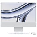 APPLE iMac 24" (Late 2023), Apple M3, 8.0GB RAM, 512GB SSD, 10-Core GPU, Silver, Swiss keyboard layout (MQRK3SM/A / Z19E)