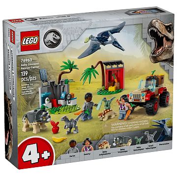 LEGO Jurassic World Centro di soccorso per cuccioli di dinosauro (76963)
