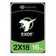 SEAGATE Exos 2X18, 512e SAS SED, 16TB (ST16000NM0012)