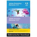 ADOBE Photoshop + Premiere Elements 2024 Student & Teacher, Windows / Mac, English