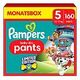 PAMPERS Baby-Dry Pants Paw Patrol, Grösse 5 (12-17 kg), 160 Stück