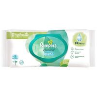 PAMPERS Harmonie Aqua Feuchttücher, 48 Stück