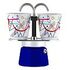 BIALETTI Mini Express Kandinsky (incl. 2 Coffee Cups) - 2 Cups, Blue