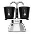 BIALETTI Mini Express (inkl. 2 Kaffeebecher) - 2 Tassen, Schwarz