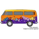 CARRERA Digital 132 - VW Bus T2b "Peace and Love" (20031095)