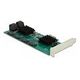 DELOCK 8 Port SATA PCI Express x1 Karte (90072)