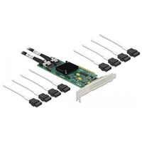 DELOCK 8 Port SATA PCI Express x8 Karte (90061)