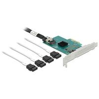 DELOCK 4 Port SATA PCI Express x4 Karte RAID & HyperDuo (89051)