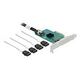 DELOCK 4 Port SATA PCI Express x4 Karte RAID & HyperDuo (89051)