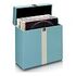 LENCO TTA-300 Vinyl Record Case, Blue / White