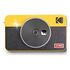 KODAK Mini Shot Combo 2 Retro Instant Camera, Yellow / Black